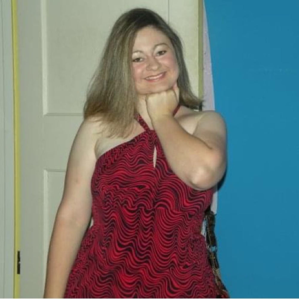 Michael Kors keyhole red halter top - Picture 2 of 6
